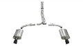 Picture of Corsa 2010-2019 Ford Taurus SHO 3-5L V6 Turbo Sport Cat-Back Exhaust w- Dual 4in Black Tips