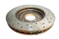 Picture of DBA 05-07 Nissan Frontier 4-0L 2WD-4WD Front Drilled & Slotted 4000 Series Rotor