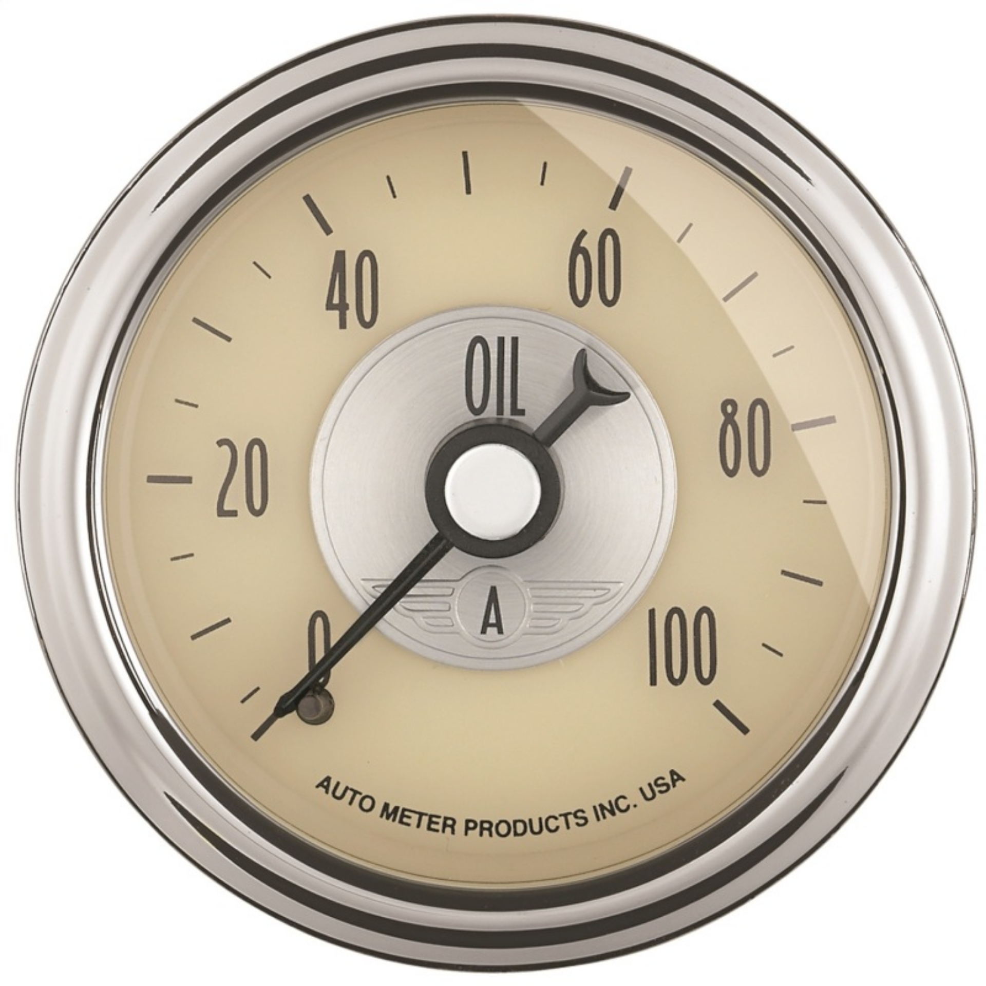 Picture of Autometer Prestige Series 52mm 0-100 PSI Mechnical Oil Pressure Gauge