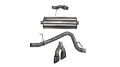 Picture of Corsa 2015-2020 ack Exhaust Sport 3in Single Side Twin Black 4in Tips 2015 Chevy Tahoe-GMC Yukon