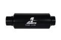 Picture of Aeromotive In-Line Marine Filter - AN-12 - 40 Micron SS Element - Black Hardcoat Finish