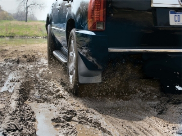 Picture of WeatherTech 04-07 Ford F150 Reg-Sup-CrewCab No Drill Mudflaps - Black