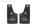 Picture of WeatherTech 07-13 Chevrolet Silverado No Drill Mudflaps - Black