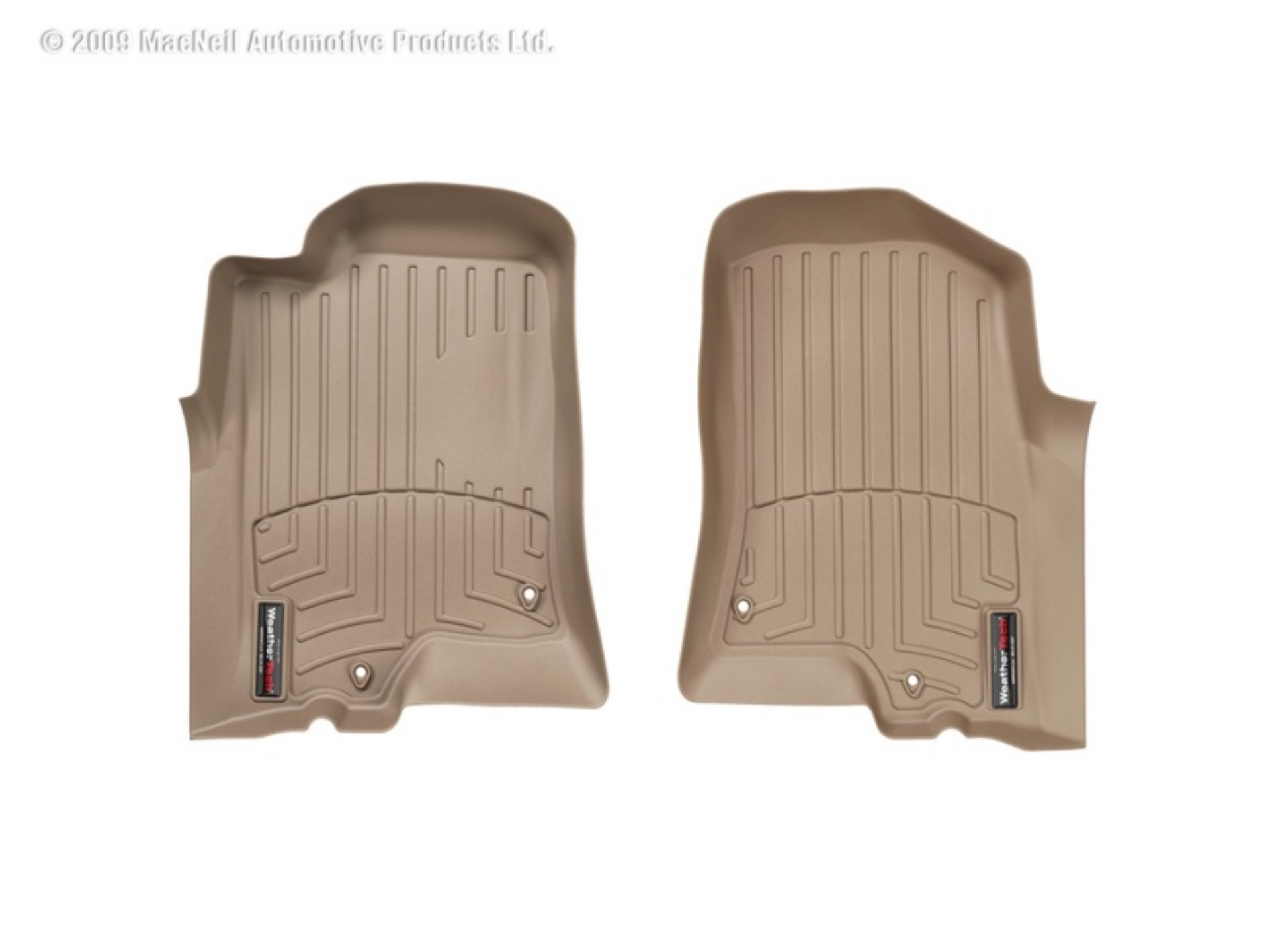 Picture of WeatherTech 06+ Hummer H3 Front FloorLiner - Tan