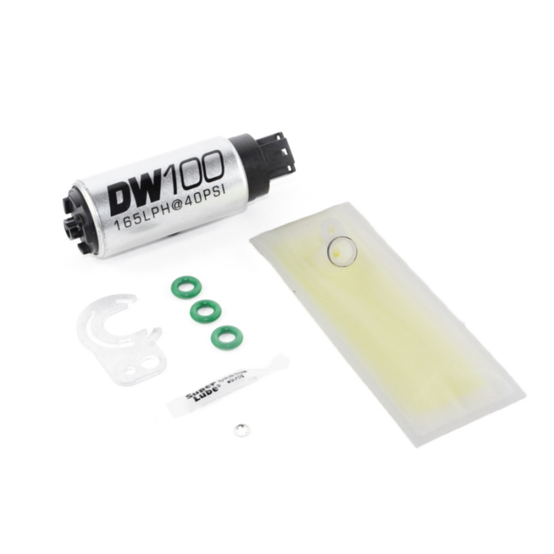 Picture of DeatschWerks 165 LPH In-Tank Fuel Pump w- 89-93 Mazda Miata 1-6-1-8L Install Kit