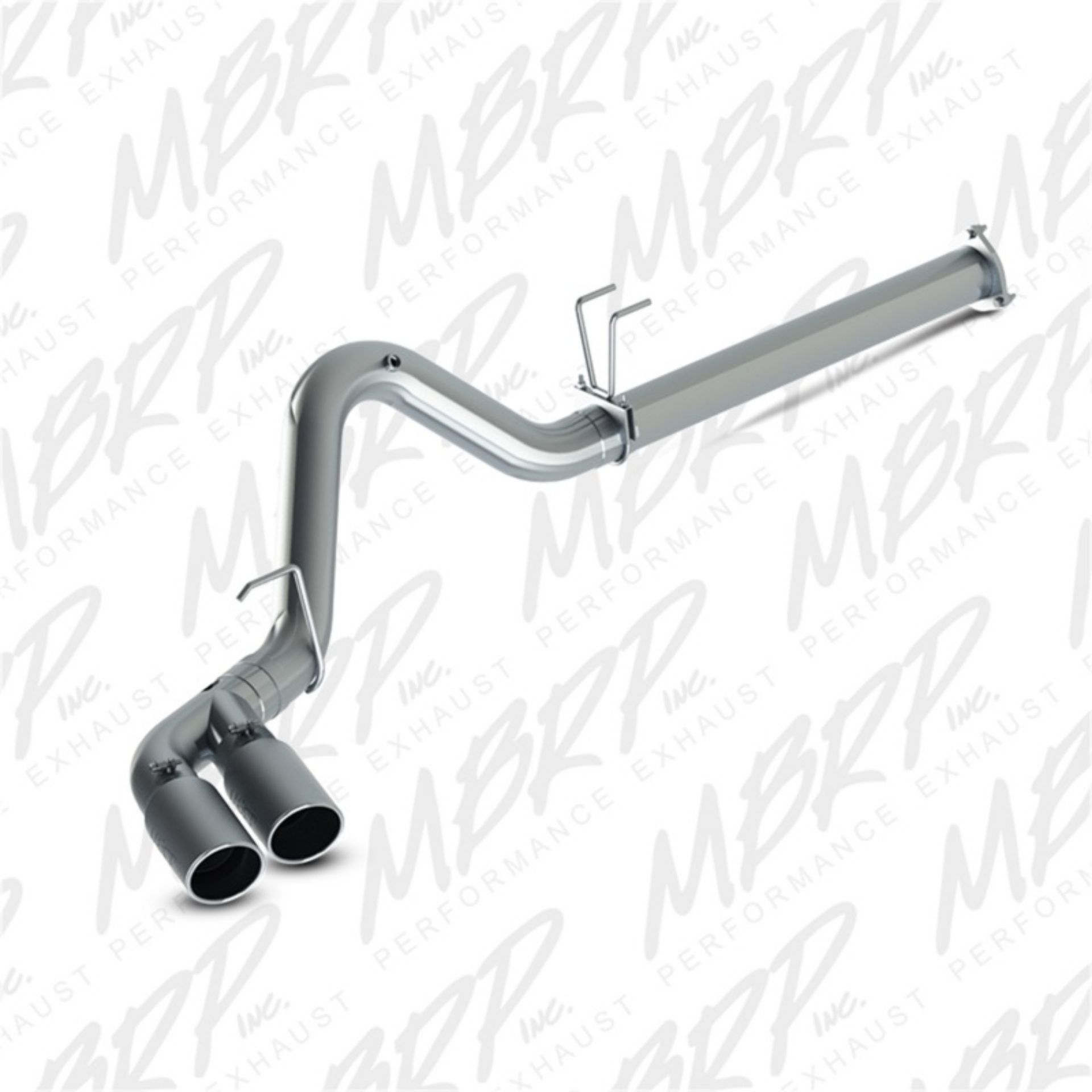 Picture of MBRP 2015 Ford F250-350-450 6-7L 4in Filter Back Dual Single Side Exit 5in Tips T409 Exhaust