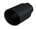 Picture of MBRP Universal Tip 8in OD Rolled End 5in Inlet 18in Length T304 - Black