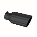 Picture of MBRP Universal Tip 8in OD Rolled End 5in Inlet 18in Length T304 - Black