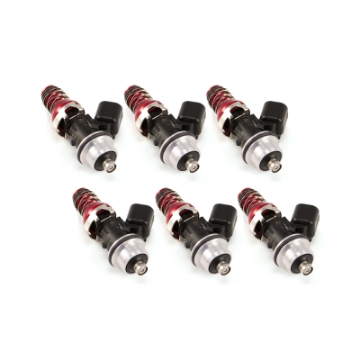 Picture of Injector Dynamics 1700cc Injectors - 48mm Length - Mach Top to 11mm - S2000 Low Config Set of 6