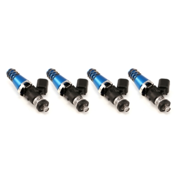 Picture of Injector Dynamics 1700cc Injectors - 60mm Length - 11mm Blue Top - Denso Lower Cushion Set of 4