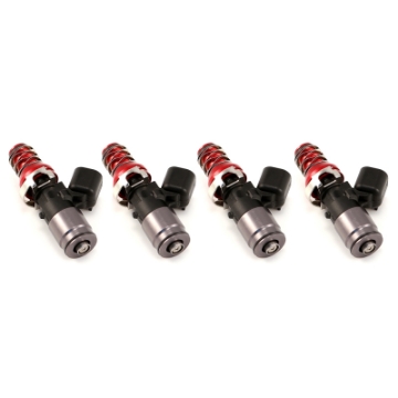 Picture of Injector Dynamics 1700cc Injectors-48mm Length-Mach 11mm Top WRX Spec-Denso Low CushionSet of 4