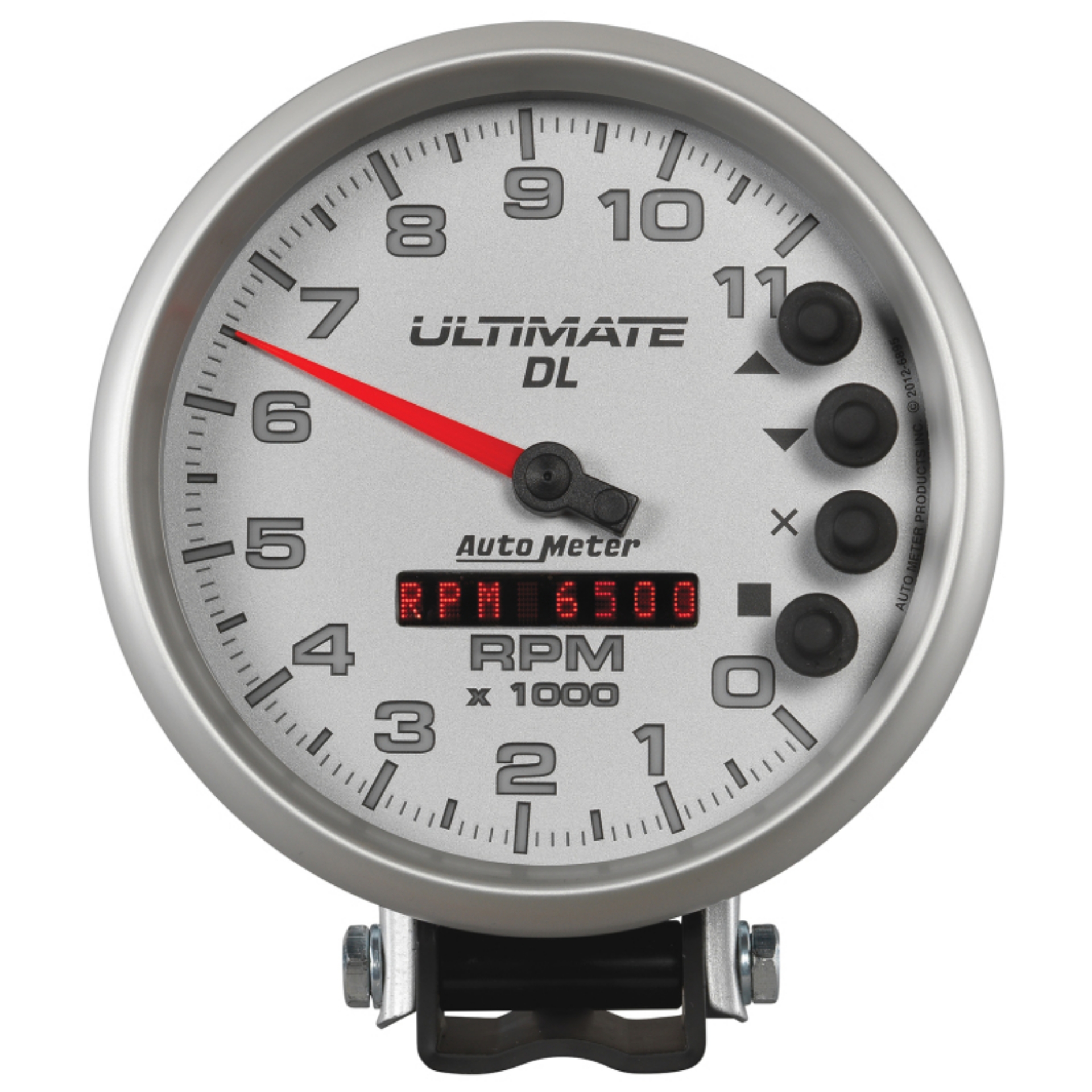 Picture of Autometer 5 inch Ultimate DL Playback Tachometer 11000 RPM - Silver