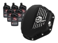 Picture of aFe Power Cover Diff Rear Machined w- 75W-90 Gear Oil Ford Diesel Trucks 86-11 V8-6-4-6-7L td