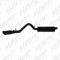 Picture of MBRP 97-99 Jeep Wrangler TJ Inline-4 2-5L, Inline-6 4-0L 2 1-2in Cat Back Single Side Black Coated