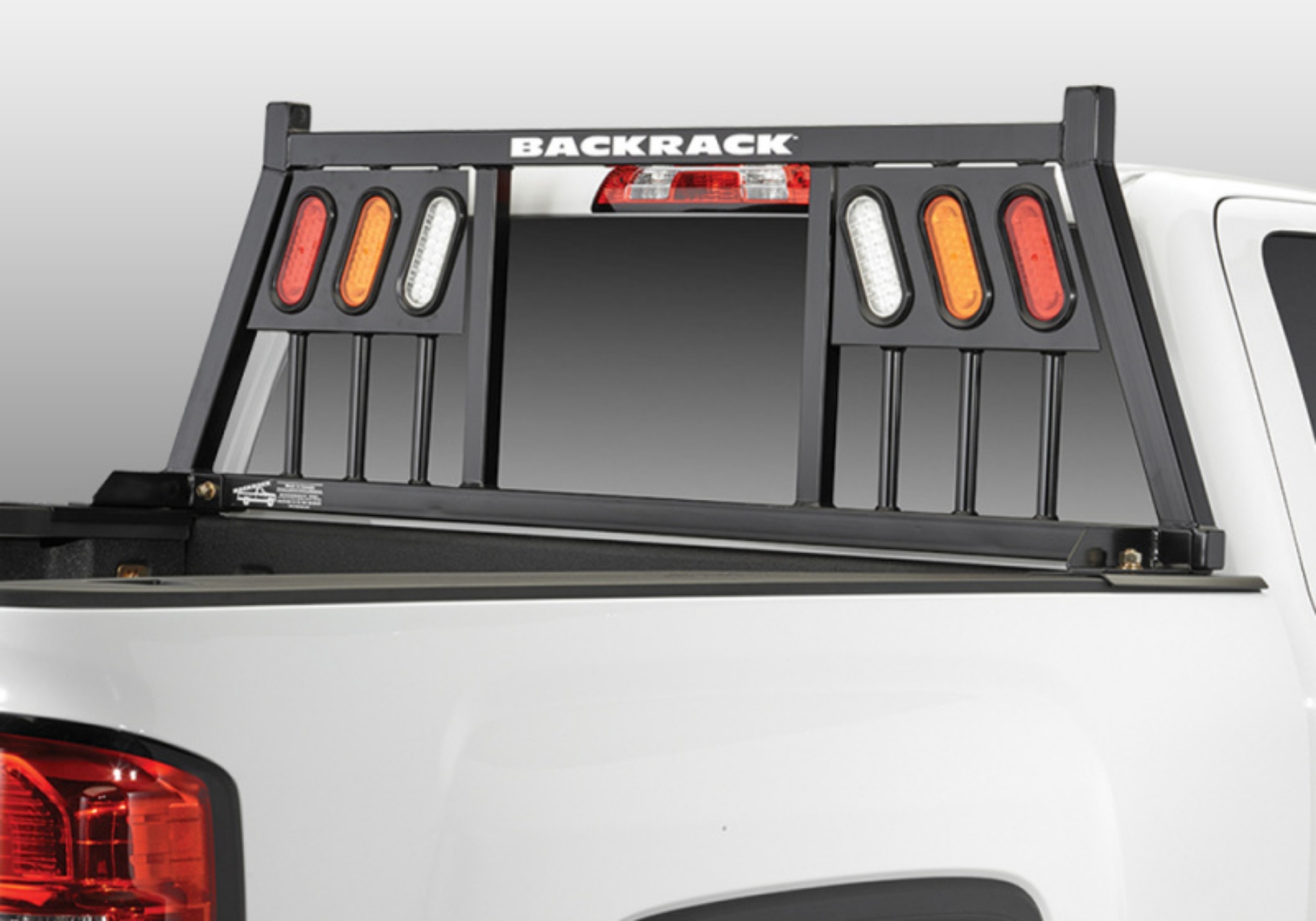 Picture of BackRack 01-23 Silverado-Sierra 2500HD-3500HD Three Light Rack Frame Only Requires Hardware