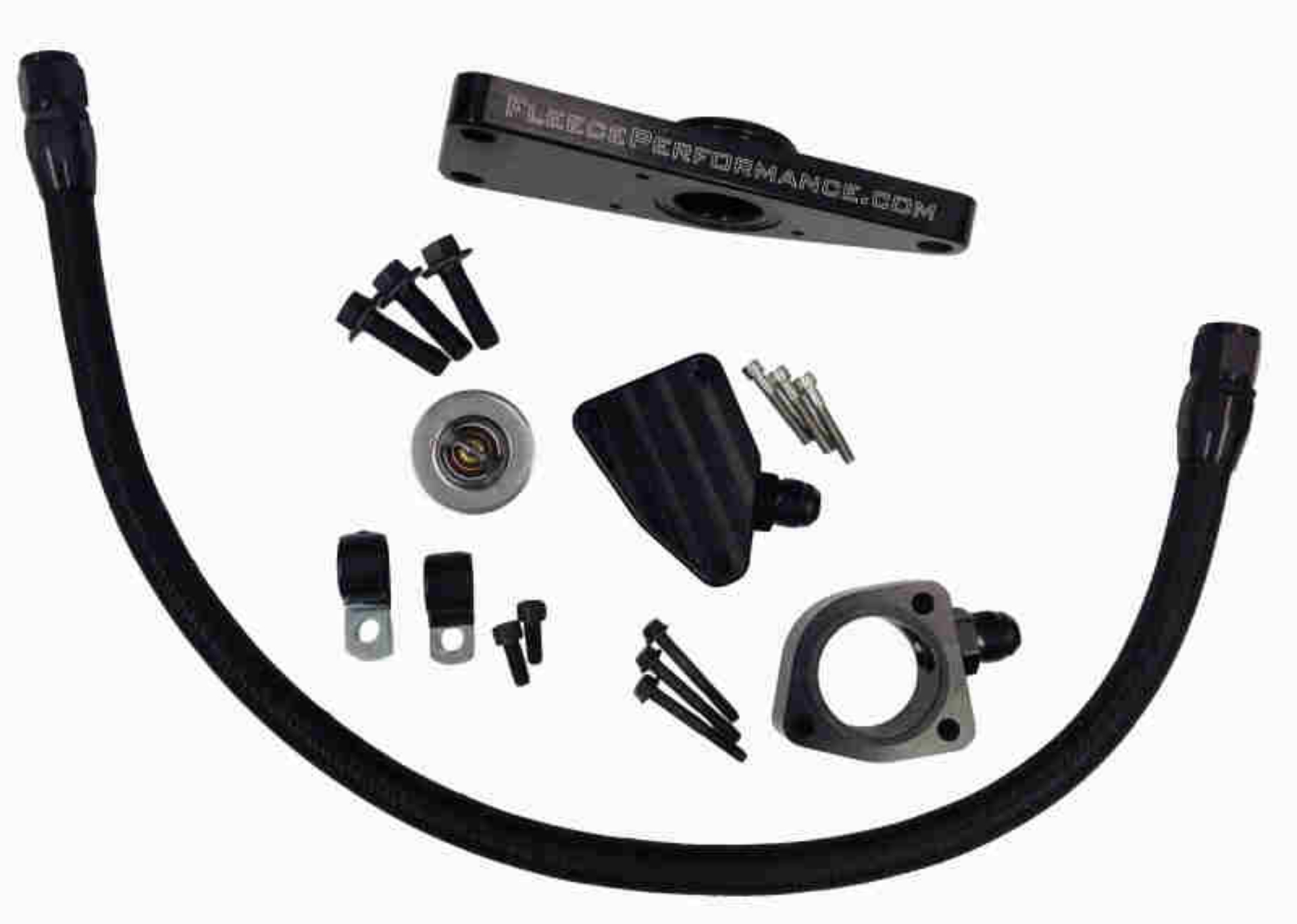 Picture of Fleece Performance 03-07 Dodge 5-9L - 04-5-12 6-7L Cummins Coolant Bypass Kit 03-07 Manual Trans