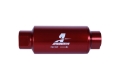 Picture of Aeromotive In-Line Filter - AN-10 10 Micron Microglass Element Red Anodize Finish