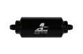 Picture of Aeromotive In-Line Filter - AN-6 Male 10 Micron Fabric Element Bright Dip Black Finish