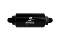 Picture of Aeromotive In-Line Filter - AN -8 Male 10 Micron Fabric Element Bright Dip Black Finish