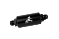 Picture of Aeromotive In-Line Filter - AN -10 size Male - 10 Micron Microglass Element - Bright-Dip Black