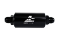 Picture of Aeromotive In-Line Filter - AN -10 size Male - 10 Micron Microglass Element - Bright-Dip Black