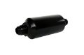 Picture of Aeromotive In-Line Filter - AN -10 size Male - 10 Micron Microglass Element - Bright-Dip Black