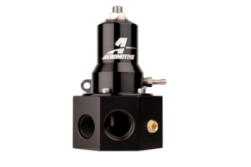 Picture of Aeromotive Adjustable Fuel Pressure Regulator 30-120PSI -313 Valve -3x -8 - 1x -10 Inlet -10 Return