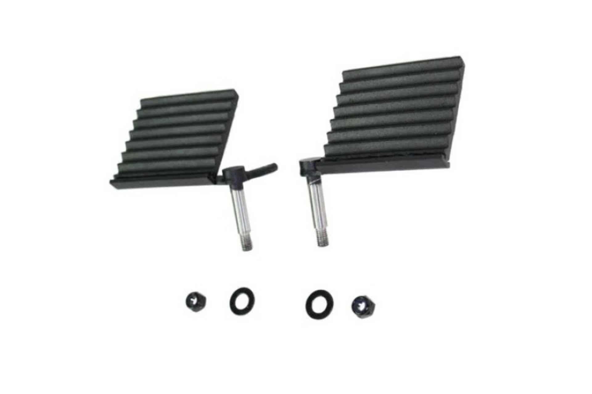 Picture of Fishbone Offroad 2018+ Jeep Wrangler JL - 2020+ Gladiator JT Foot Peg Set - Black