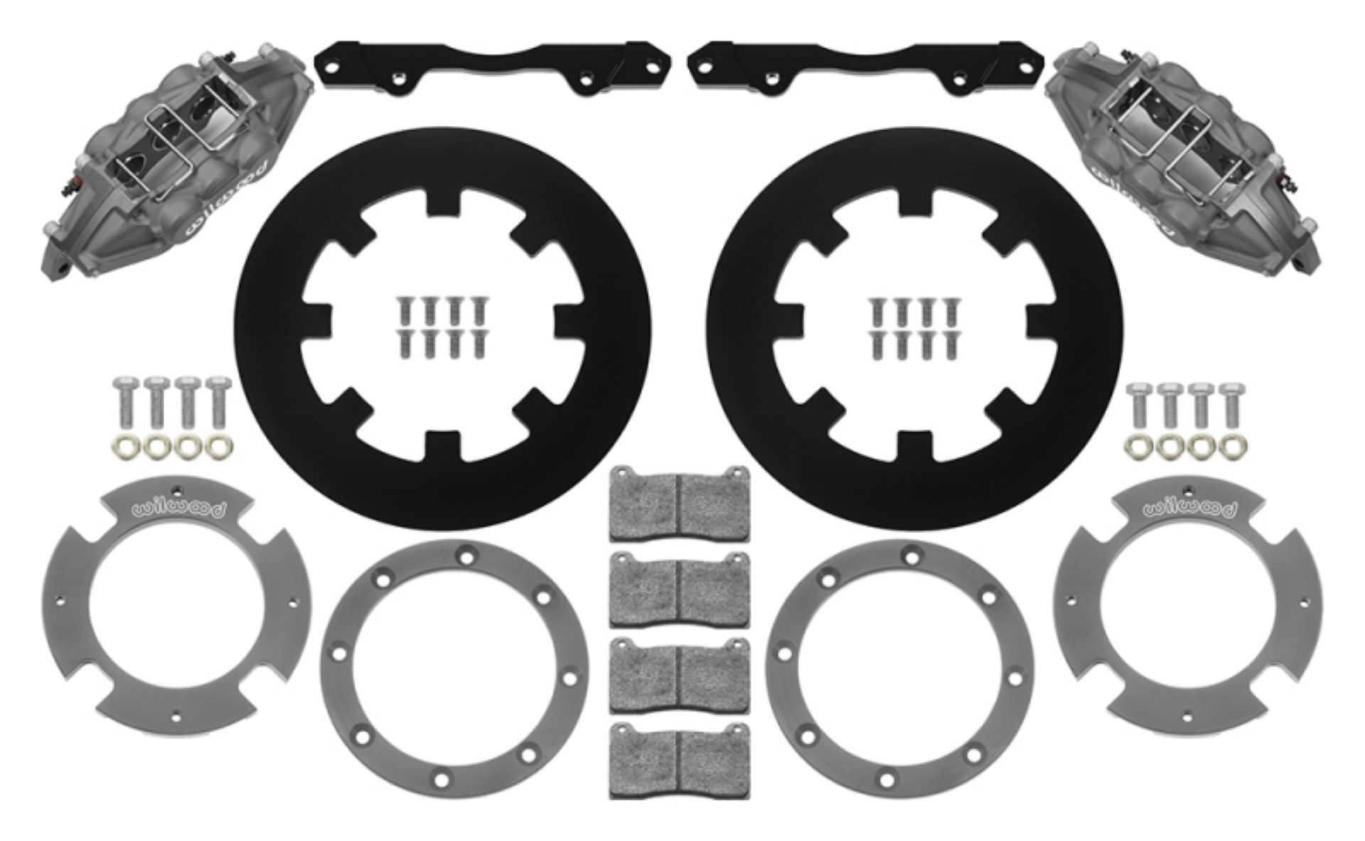 Picture of Wilwood 17-21 Can-Am X3RS 6-Piston Front Kit 11-25in - Anodized