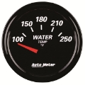 Picture of Autometer Designer Black II 52mm 250 Deg F Water Temp Gauge