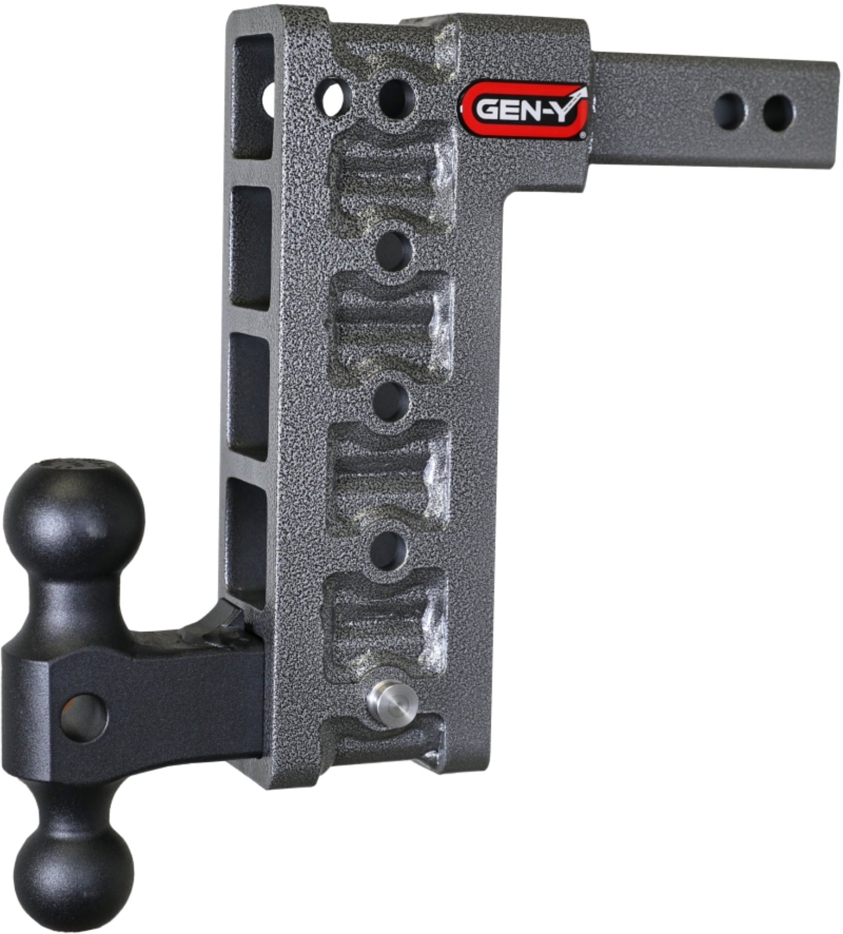 Picture of Gen-Y Mega Duty 2in Shank 10in Drop 2K TW 16K Hitch w-GH-051 Dual-Ball