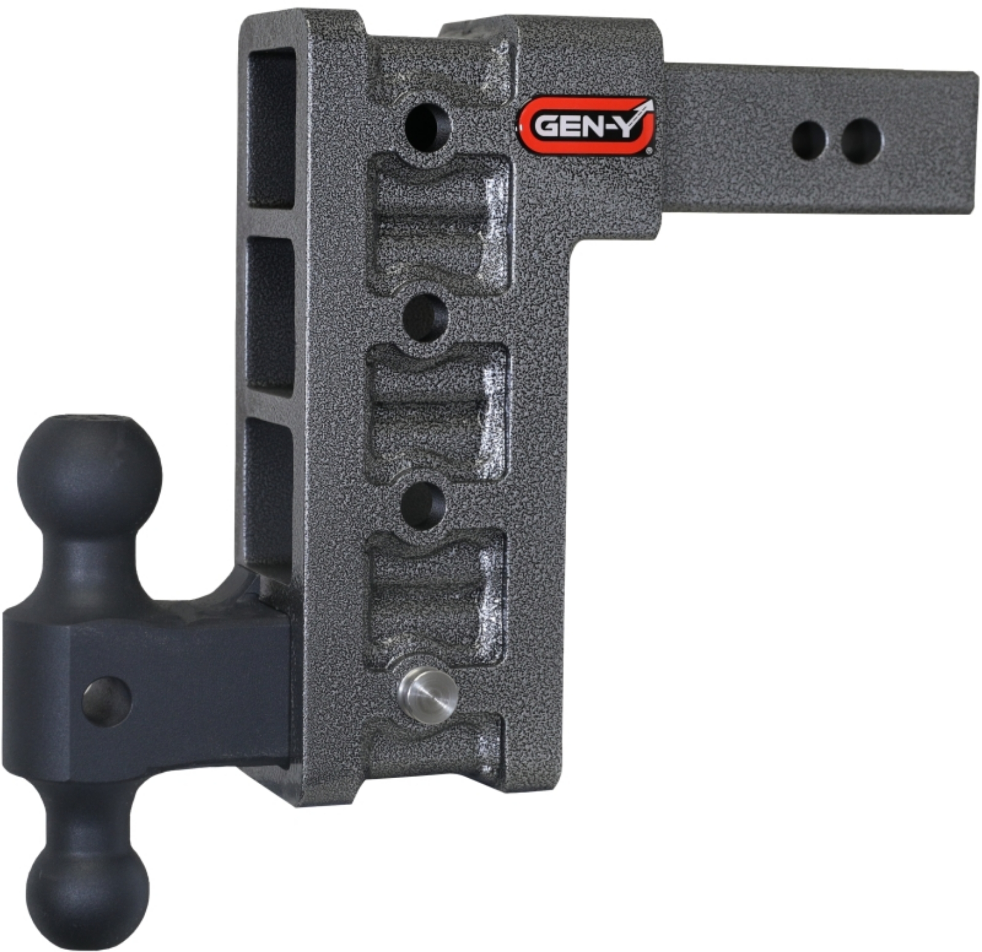 Picture of Gen-Y Mega Duty 2-5in Shank 9in Drop 3-5K TW 32K Hitch w-GH-0161 Dual-Ball