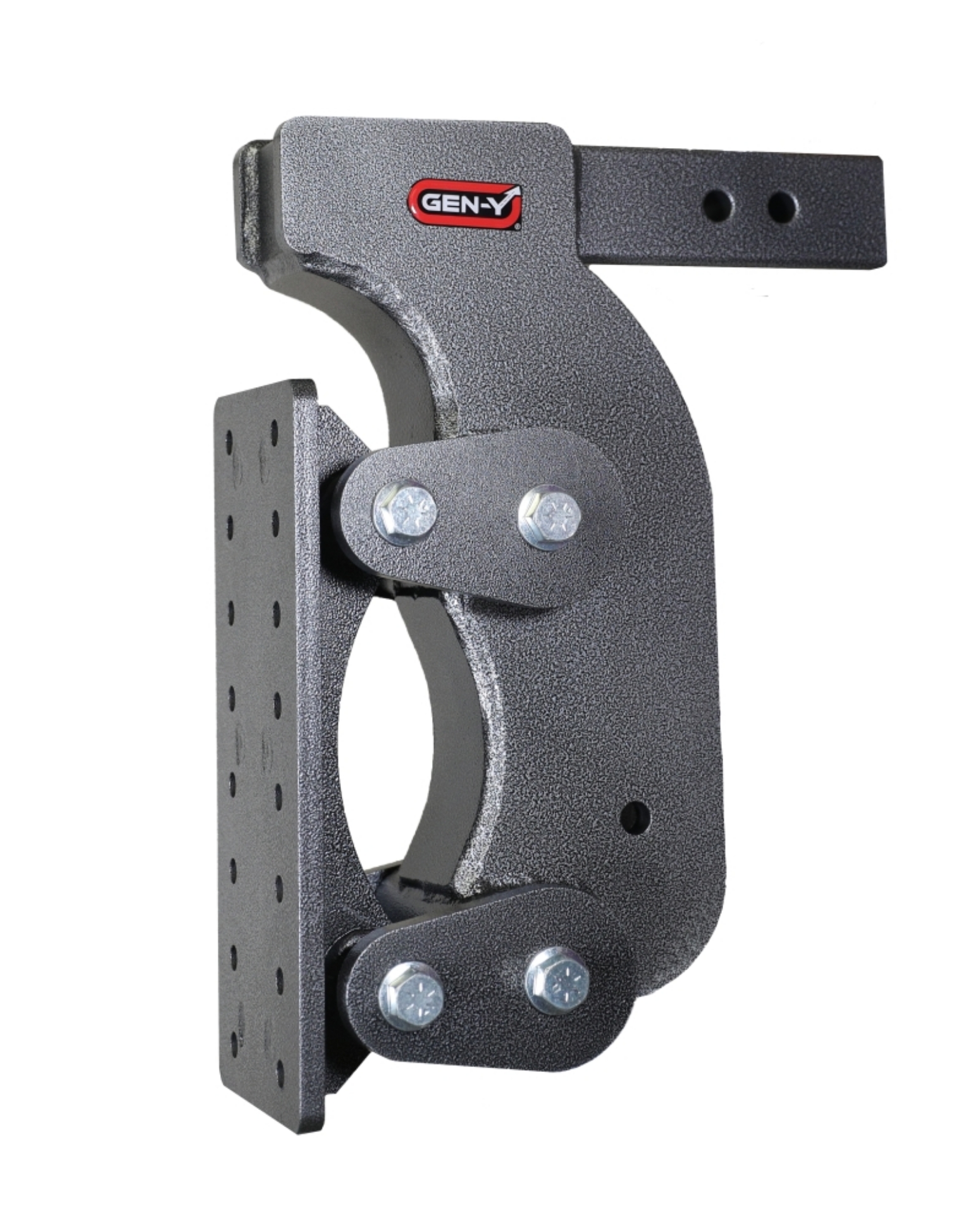 Picture of Gen-Y The Boss Torsion-Flex Pintle Plate 2-5in Shank 15in Drop 21K Hitch w-GH-0100 Stabilizer Kit