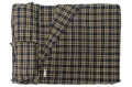 Picture of Thule Flannel Sheets for 2-Person Tents - Plaid Blue-Green