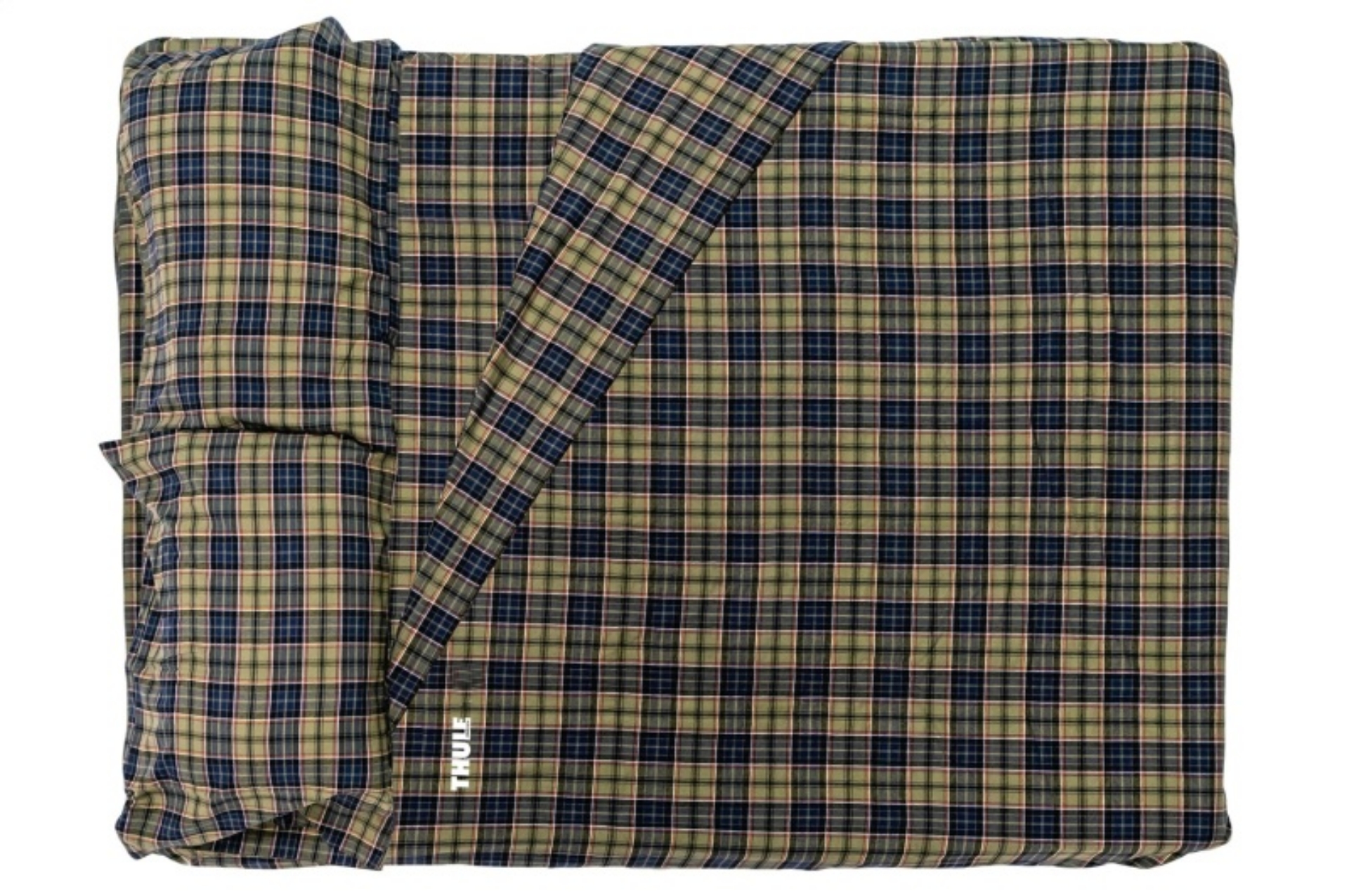 Picture of Thule Flannel Sheets for 2-Person Tents - Plaid Blue-Green