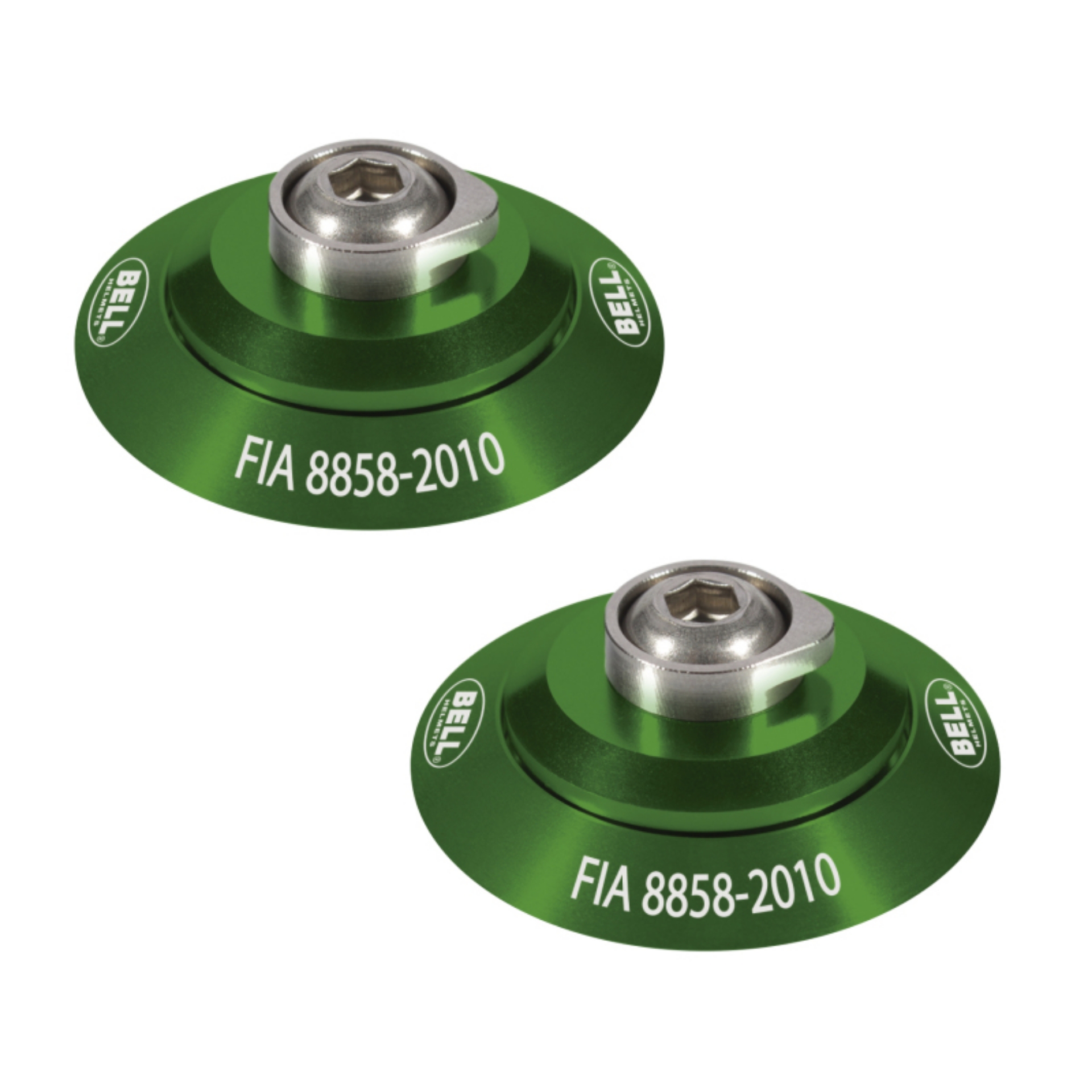 Picture of Bell HANS Clip Set Green FIA8858-2010