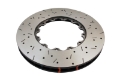 Picture of DBA 08-12 Nissan Pathfinder 5-6L Front 5000 Series Drilled & Slotted Ring