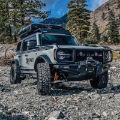 Picture of Westin 21-23 Ford Bronco Excl- Bronco Sport w- XTS Front Bumper Brush Guard - Textured Black