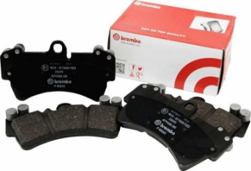 Picture of Brembo 00-02 Audi S4-01-03 S8-00-06 TT Premium NAO Ceramic OE Equivalent Pad - Rear