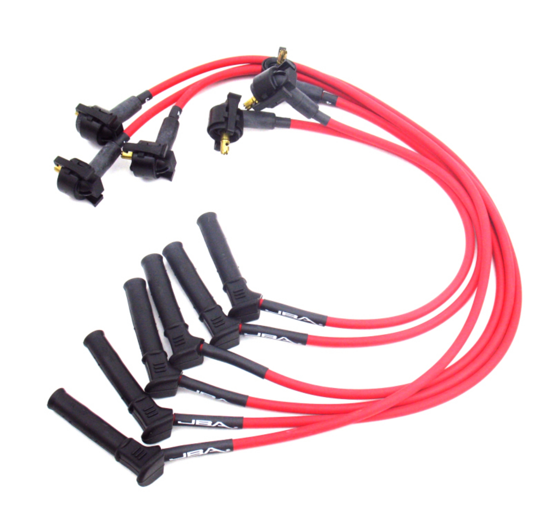 Picture of JBA 05-10 Ford Ranger 05-10 Ford Mustang 4-0L Ignition Wires - Red