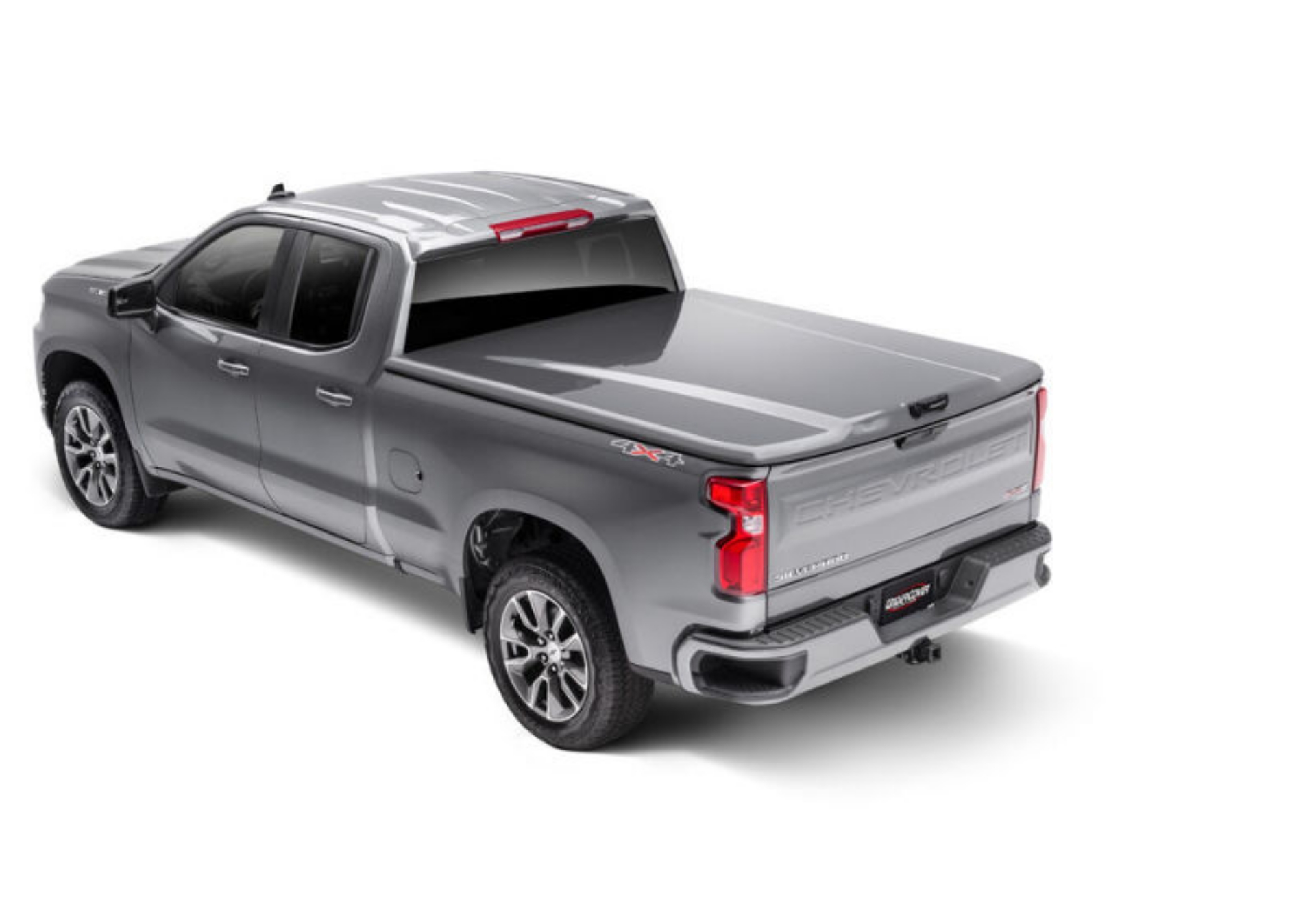 Picture of UnderCover 22-23 Chevy Silverado 5-9 ft Elite Bed Cover w- Multi Flex TG - Cherry Red Tintcoat