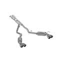 Picture of MBRP 20-21 Ford Explorer ST 3-0L Ecoboost SS 2-5in Dual Rear Exit w- Quad Tips - AL