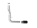 Picture of aFe 20-21 Jeep Wrangler Large Bore-HD 3in 304 Stainless Steel DPF-Back Exhaust System - Black Tip