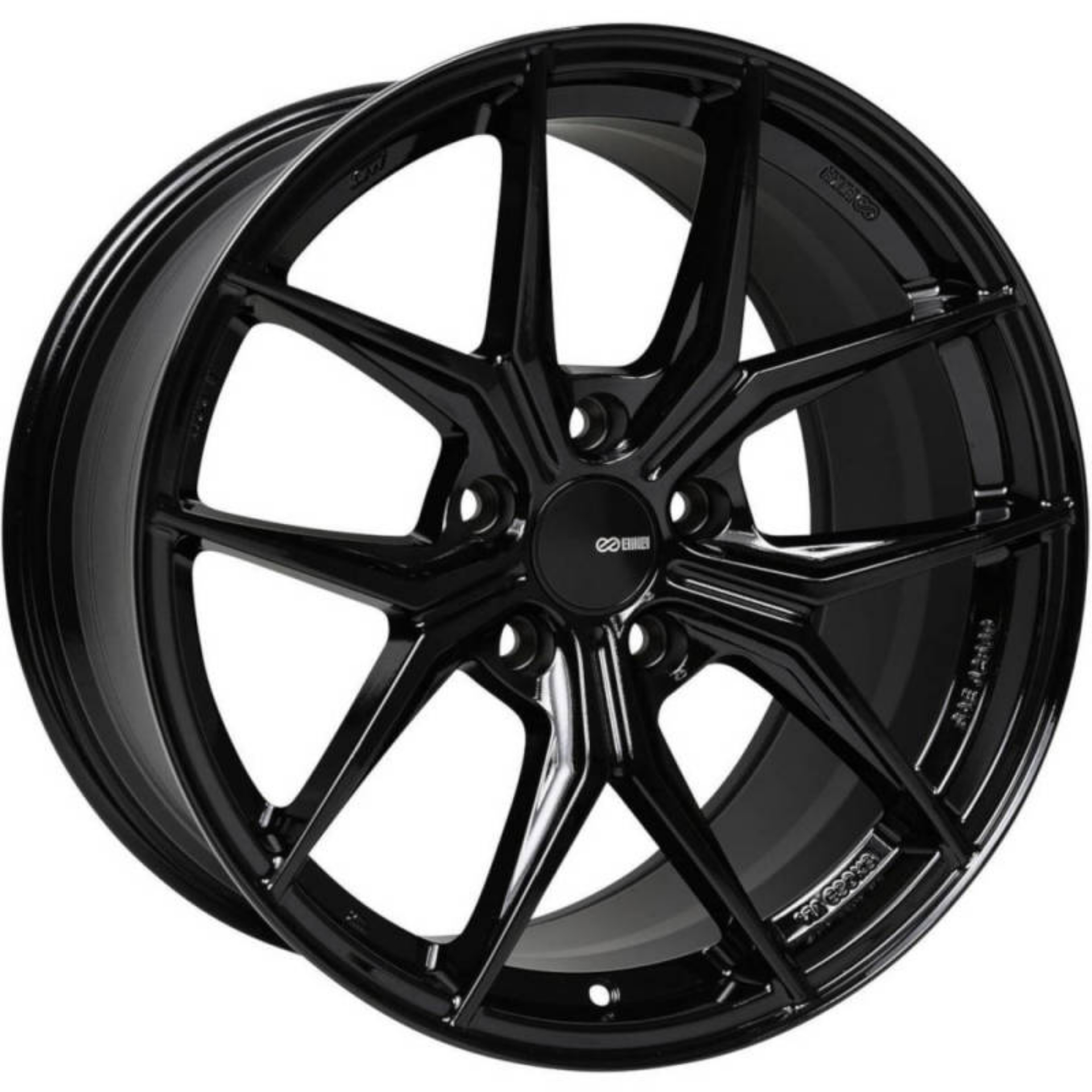 Picture of Enkei TSR-X 20x8-5 40mm Offset 5x120 BP 72-6mm Bore Gloss Black Wheel