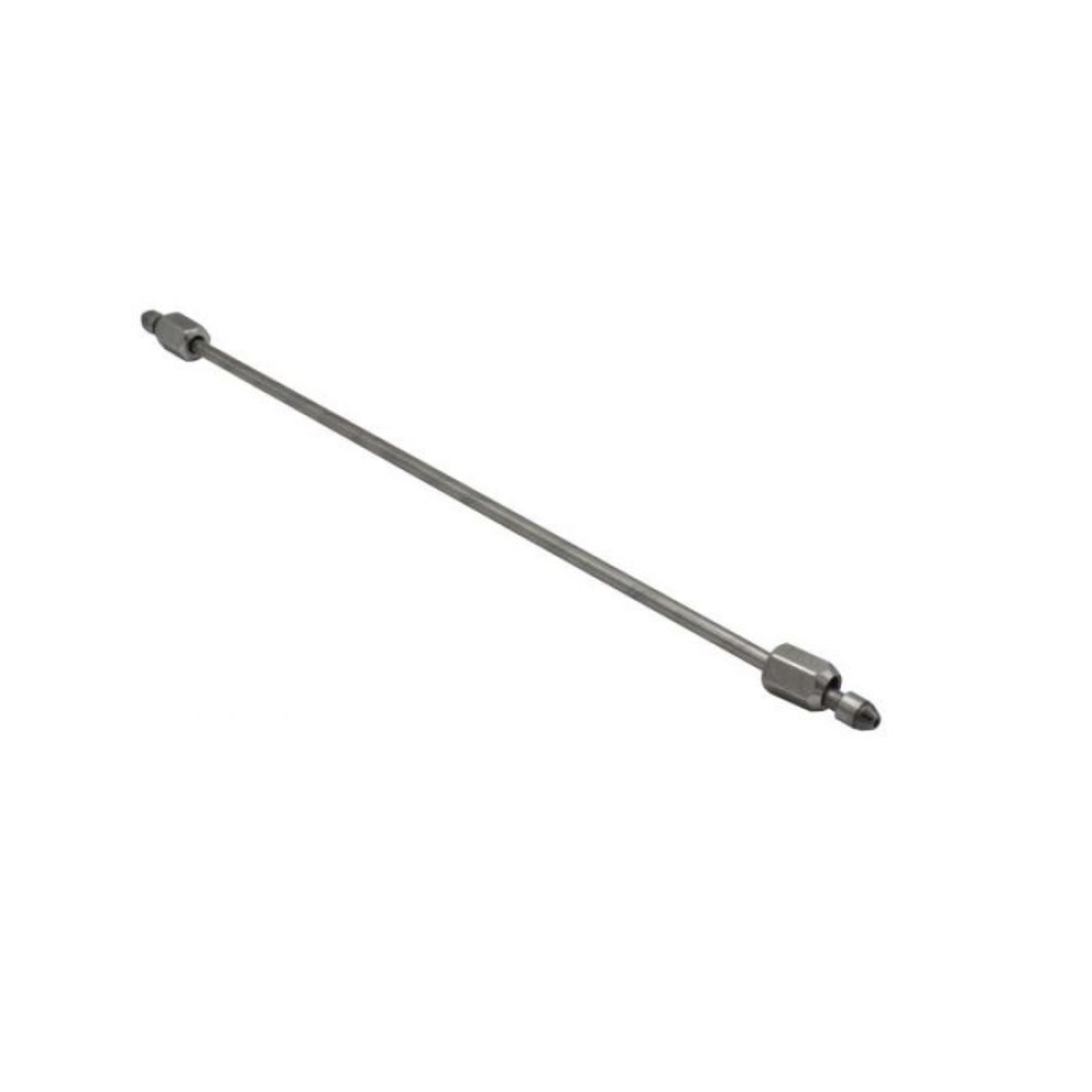 Picture of Fleece Performance 19in High Pressure Fuel Line 8mm x 3-5mm Line, M14x1-5 Nuts