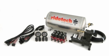 Picture of Ridetech 3 Gallon 4-Way Analog Air Ride Compressor Leveling System