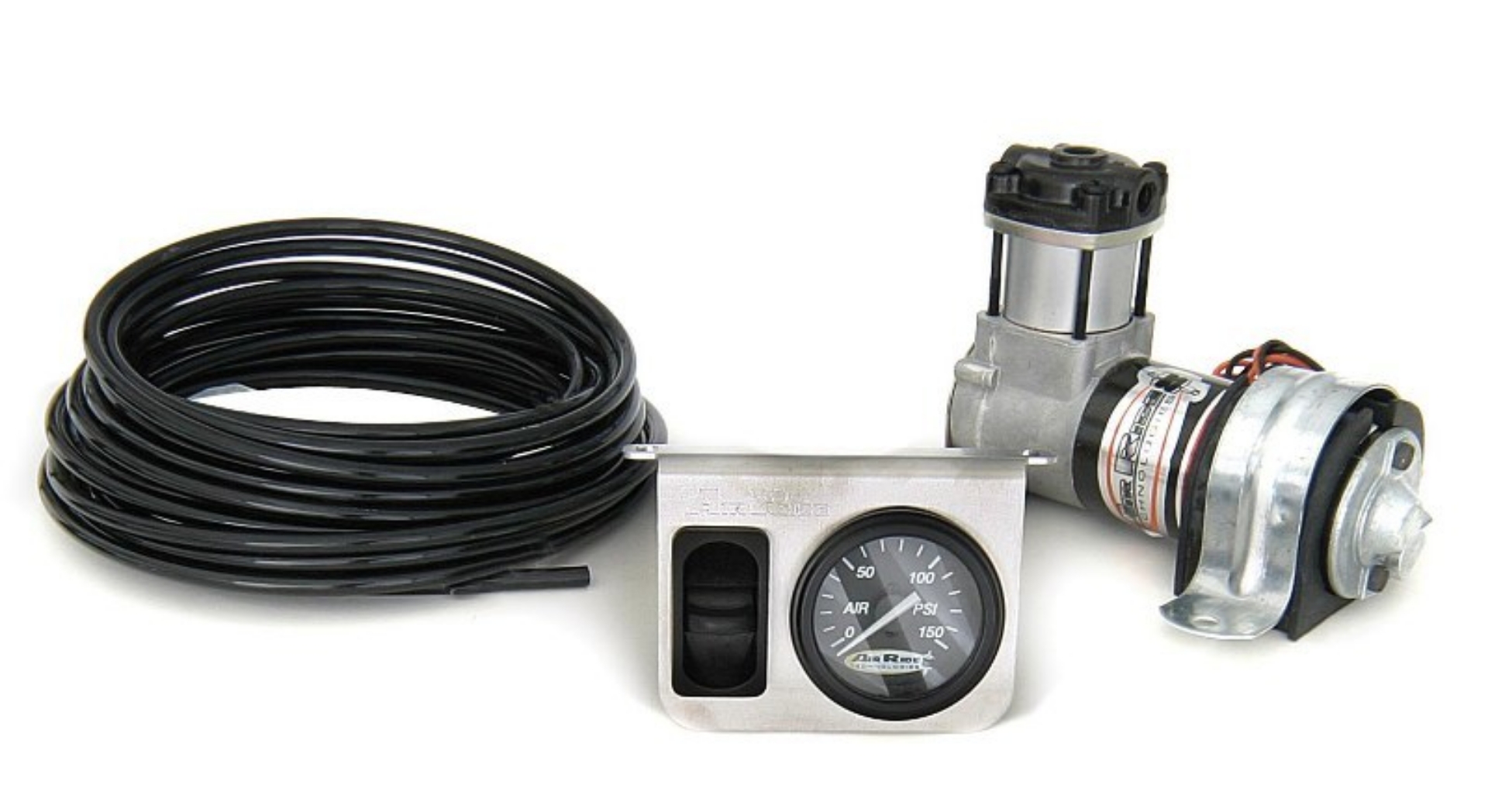 Picture of Ridetech Small OverLoad Style Compressor Kit 1-Way On Demand