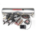 Picture of Ridetech RidePro E5 Air Ride Control System 5 Gal Dual Compressor High Flow Big Red 3-8in Valves