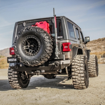 Picture of Westin 18-21 Jeep Wrangler JL Excl- JK Tire Carrier