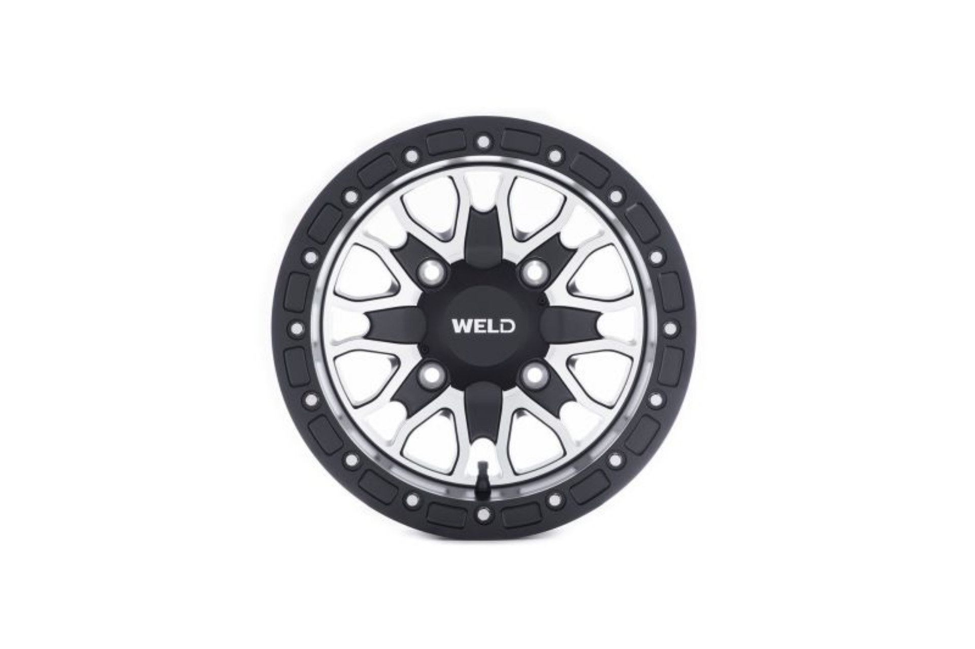 Picture of Weld UTV RF Series Raptor U501 15x8 Raptor Beadlock 4x156 4BS Satin BLK MIL